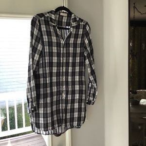 CP Shades button down tunic/dress